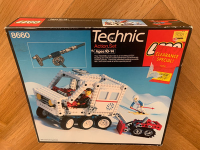 LEGO Technic 8660 Arctic Rescue Unit box cutout (OVP Leerkarton)