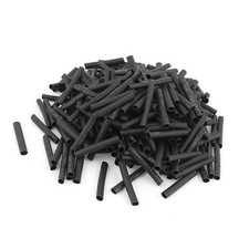 RANIT Wire Wrap Sleeve 3 mm Dia 30 mm Long Heat Shrink Tubing 240Pcs Black