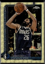 Marketplace image: Spencer Dinwiddie 2025-26 Topps Chrome SUPERFRACTOR 1/1 Dallas Mavericks