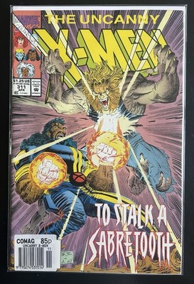 Uncanny X-Men (Vol 1) #311, April 94, Comag Sticker On Cover), BUY 3 GET 15% OFF