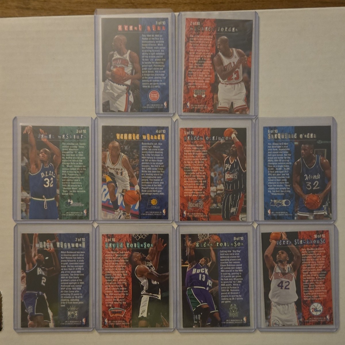 1995-96 Fleer Total O Hot Pack Complete Set… | eBay