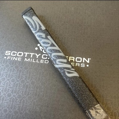 Grip De Putter Scotty Cameron Paddle Gris/Violet - Taille Moyenne - Neuf Sous Emballage