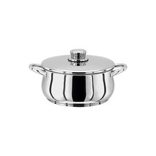 Image of Stellar Casserole – 1000 Classic 18cm Stainless Steel Induction Hob Safe 1.7L