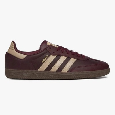 Adidas Samba Maroon Crystal Sand