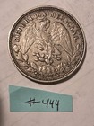 1903 Mexican Silver Peso AM Mintmark — photo 2