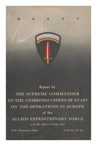 Allied Streitkräfte Supreme Headquarters. Eisenhower, Dwight David (1890 1969)