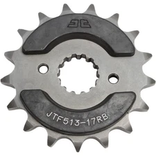 JT Front Rubber Cushioned Sprocket 17T 530 #JTF513.17RB