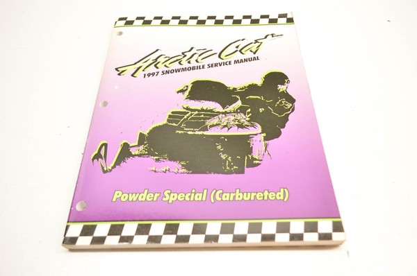 OEM Arctic Cat 2255-529 Service Manual 97 PWD SP (CARB) NOS