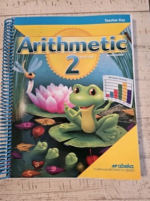 Abeka Arithmetic Grade 2 Teacher Key Work To Text Homeschool 2nd Grade Math 
