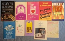 10 Book Lot Larry Lea Tony Campolo Frances Ward Faith Prayer Joy