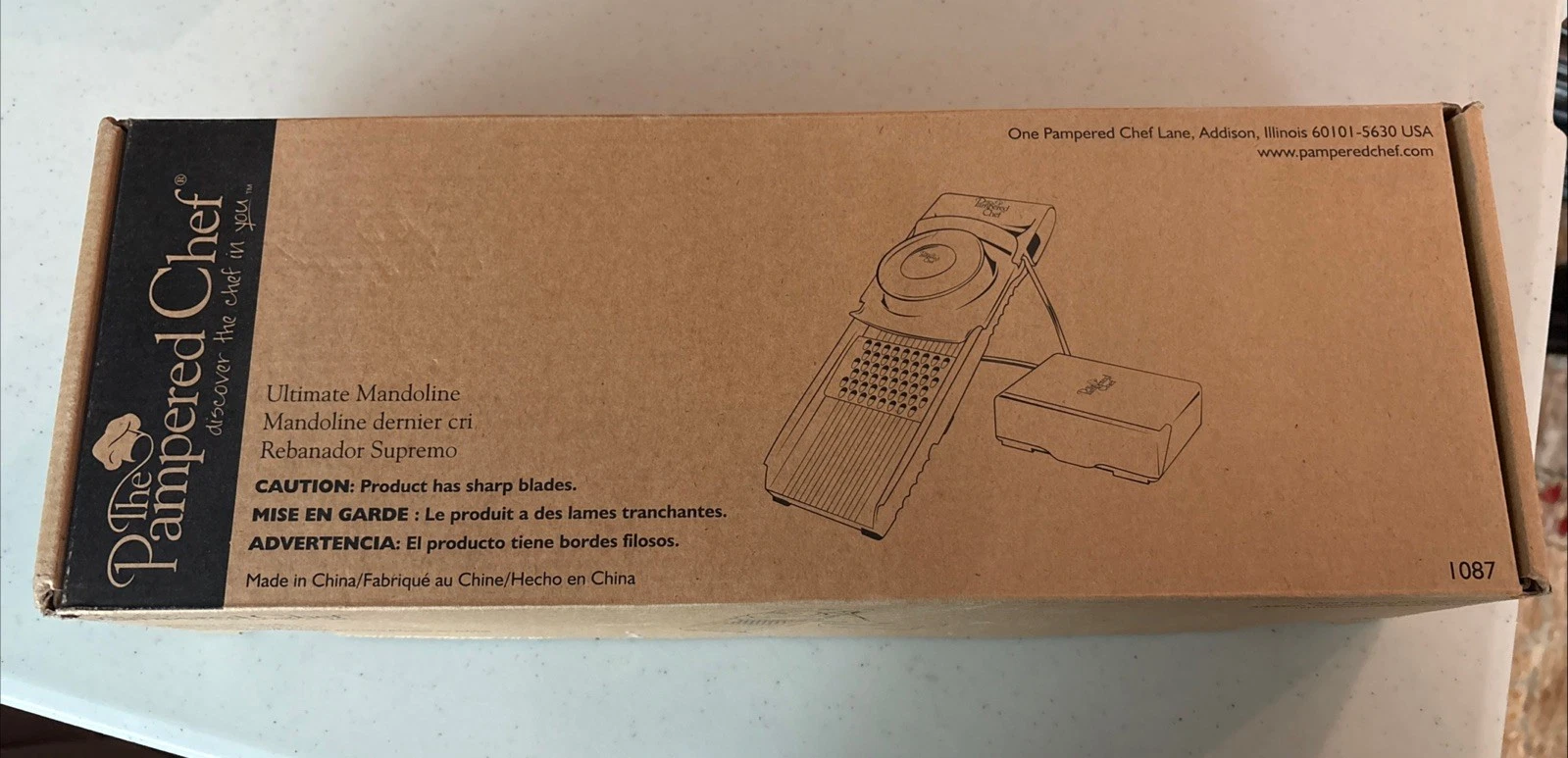 Pampered Chef Ultimate Mandoline 1087 - New in Box