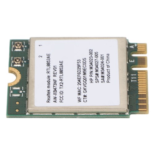 NGFF M2 Network Card 2.4G 5G 802.11AC AX Wireless Wifi Module Wifi6 MU MIMO NEW - Afbeelding 12 van 12