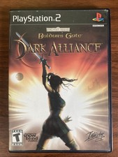Baldur's Gate: Dark Alliance Case And Manual Only - No Game Disc
