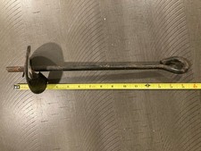 1/2 Inch by 15 Inch Tie Down Spiral Ground Anchor Stake for Dog Tie Out Cable