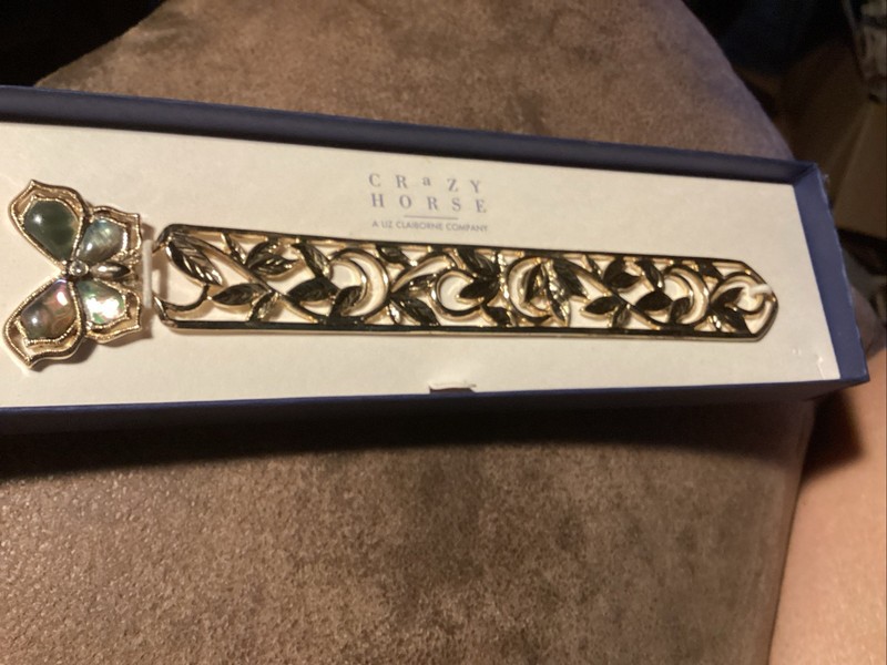 Liz Claiborne Crazy Horse Bookmark NOS