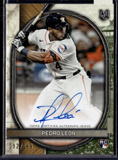 2025 Topps Museum Pedro Leon Rookie Archival Auto /199 Astros
