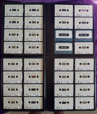 Lot of 32 Jack Benny  Old Time Radio Cassette Tapes 1949-1952