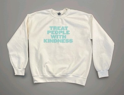 Harry Styles Treat People With Kindness Sweatshirt Medium Mock Crewneck TPWK