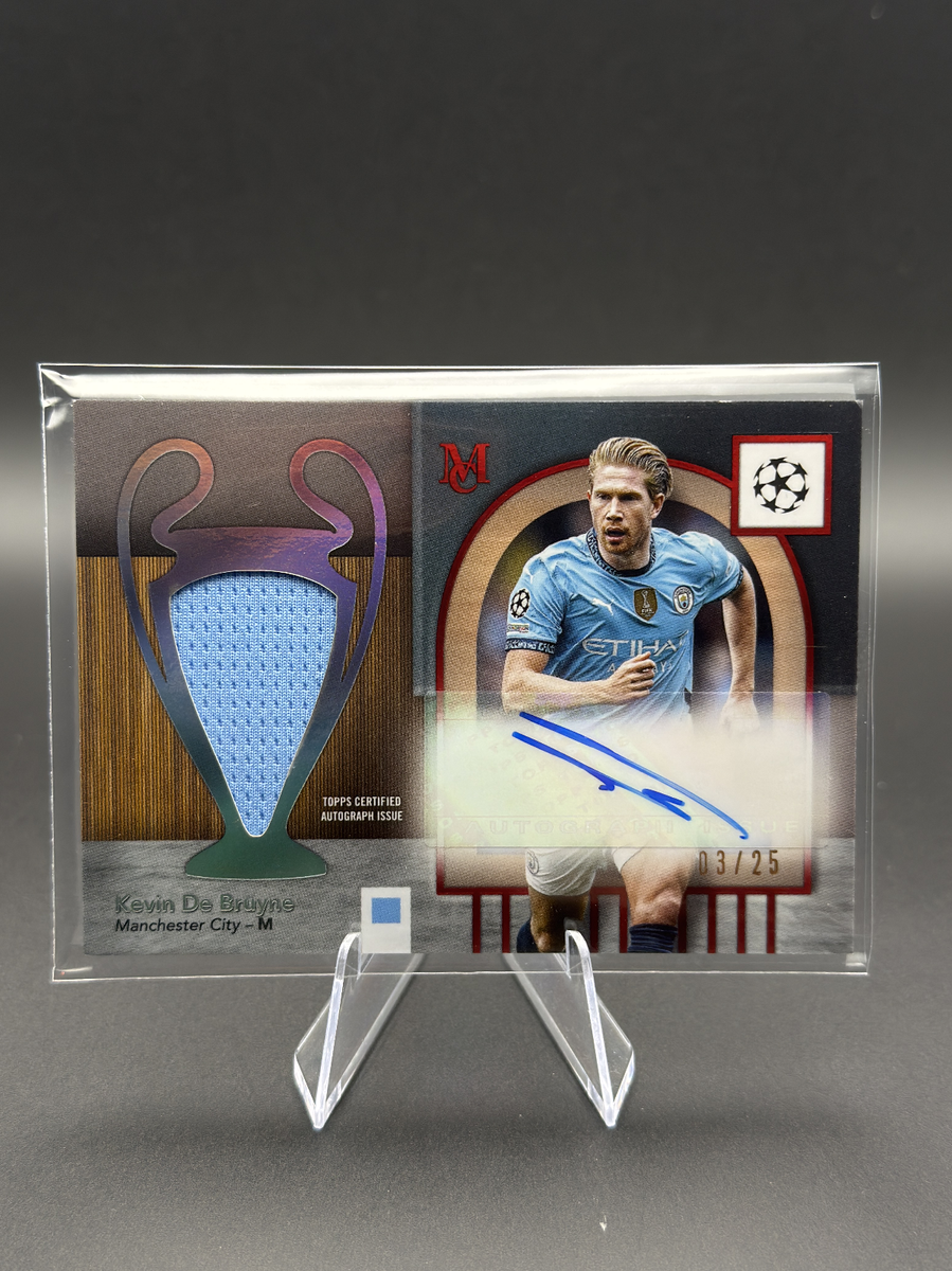 ? 24/25 Topps Museum Collection Kevin De Bruyne Jumbo Patch Auto 