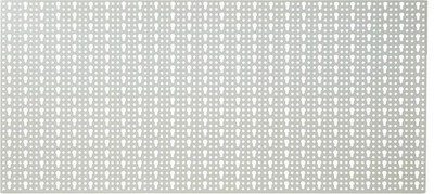BLINKY 5/577 Expo Lochplatte Stahl Nackt 98x46 cm Farbe Elfenbein Werkzeugwand
