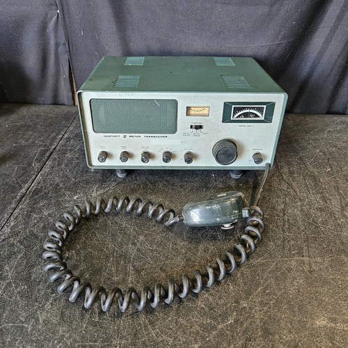 VINTAGE HEATHKIT 2 METER TRANSCEIVER Modell HW-17 RÖHREN TYP AMATEURFUNK