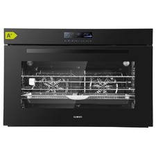 KB-ELEMENTS Einbaubackofen 90 CM, Airfryer Funktion, 14 x Funktionen, Full Touch