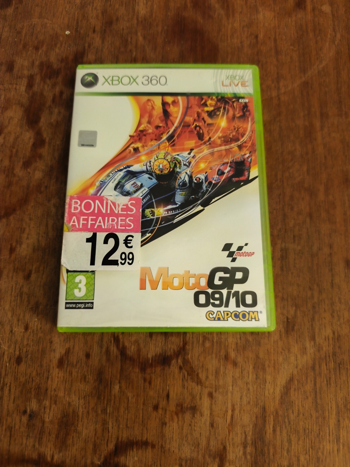 MOTOGP MOTO GP 09/10 CAPCOM XBOX 360 MICROSOFT COMPLET PAL FR