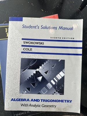 Students Solution Manual Trigonometry