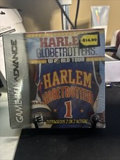 Harlem Globetrotters World Tour (Nintendo Game Boy 2006) Box Lightly Crushed