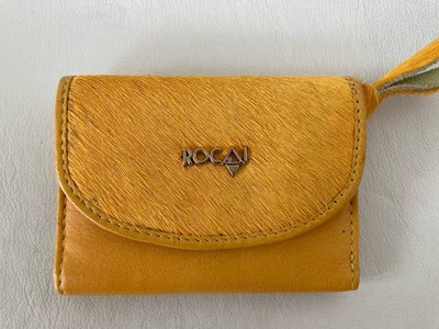 ROCAI ECOPPIEL BIFOLD LEATHER  WALLET COIN PURSE HAND MADE IN SPAIN