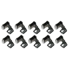 Wedge-It - The Ultimate Door Stop - Black (10 Pack)