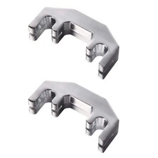 2 Pcs Violin Practice Mute Metal Violin Silencer for 1/2, 3/4, 4/4 Violin Fid...