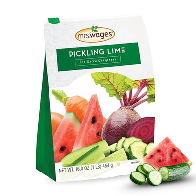 Mrs. Wages Pickling Lime (1-Pound Resealable Bag)