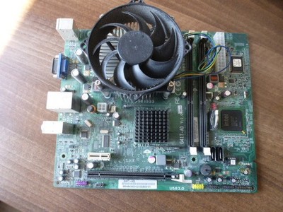 Mainboard DTX ACER G41T-AD EMACHINES Mit Lüfter und CPU Intel