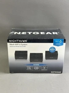 NETGEAR Nighthawk AX3000 Mesh de maison entier WiFi 6 Système (3-Pack) – Modèle MK73S