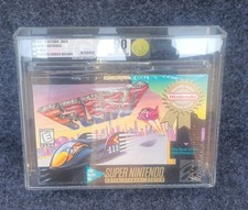 F-Zero Player's Choice SNES Factory Sealed VGA 90 NM+/MT Gold Level Uncirculated