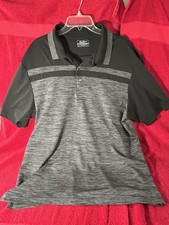Ben Hogan Performance Polo Shirt Mens 2XL Black  Gray Golf XXL
