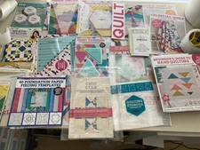 HUGE BUNDLE of Quilting Templates, Patterns, Rulers, Cutters, Books and More!!