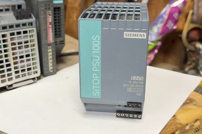 Siemens 6EP13342BA20 SITOP Power Supply, AC-DC, 24V, 10A, 100-240in, (New NB)