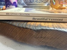 Vintage Beautiful Vermont His Living Creation Book Lot Nature Decor