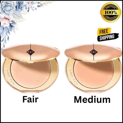 Charlotte Tilbury Airbrush Flawless Finish Powder Full Size 8g FAIR or MEDIUM UK
