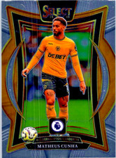 Matheus Cunha #26 - Base Set Holo - 2024 Panini Select - Wolverhampton Wanderers