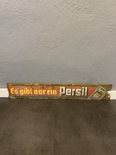 Emailschild alt Persil original