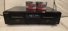Sony TC-WE475 Dual Cassette Tape Deck Dolby HX Pro High Quality Audio Player