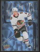 2025-26 UD Series 2 Sam Rinzel DZ-75 Dazzlers Blue RC