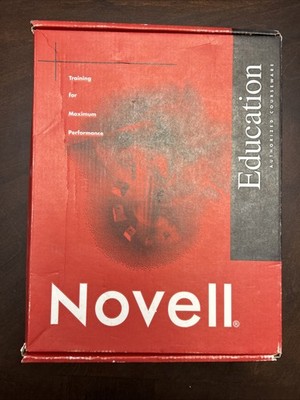 Novell Education Intro To Networking Course 565 Volume 1 & 2 NEW (Open Box)