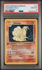 Pokemon Ninetales Vulnona Holo German 12 Base Set 1st Edition PSA 8