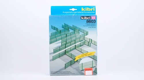 Valla de malla de alambre verde Kibri H0 8603 | Condition: Gebraucht