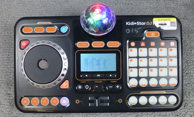 VTech Kidi Star DJ Mixer Electronic Kid's Hip Hop Music Toy Works