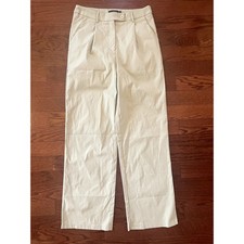 NWT Pretty Little Things Cream Pants Size 6